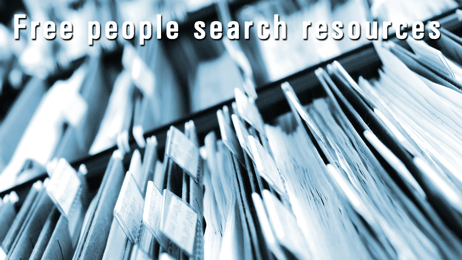 Free people search resources